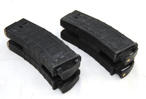 Used Tippmann TMC Elite Stormer Magazine Lot 4 Interlocking 20 Round Tactical