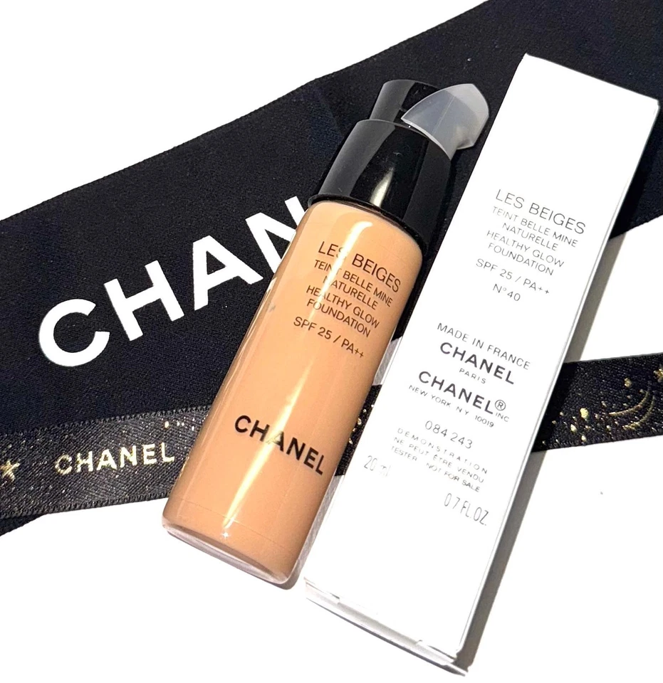 Chanel Les Beiges Healthy Glow Foundation N°40  20ml - Bild 2 von 4