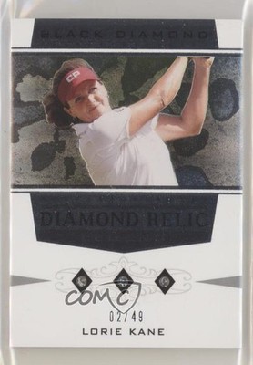 2021 Artifacts Black Diamond Relics Legends Triple 2/49 Lorie Kane #BDR-LK 0c4m