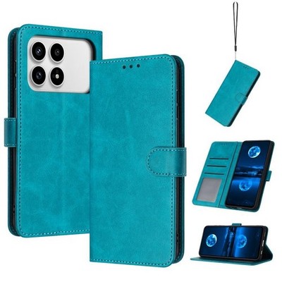 Textured Leather Flip Case For Redmi K90 / Poco F8 Pro