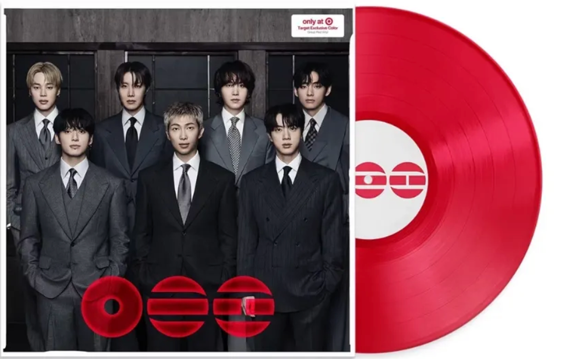 BTS The 5th Album LP ARIRANG Ｖ BTS - The 5th Album 'ARIRANG' (V Velvet Red) (Target Exclusive