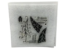 Winter My Acrylix Decorative Stamps Set B1361 Tannenbaum Close To My Heart