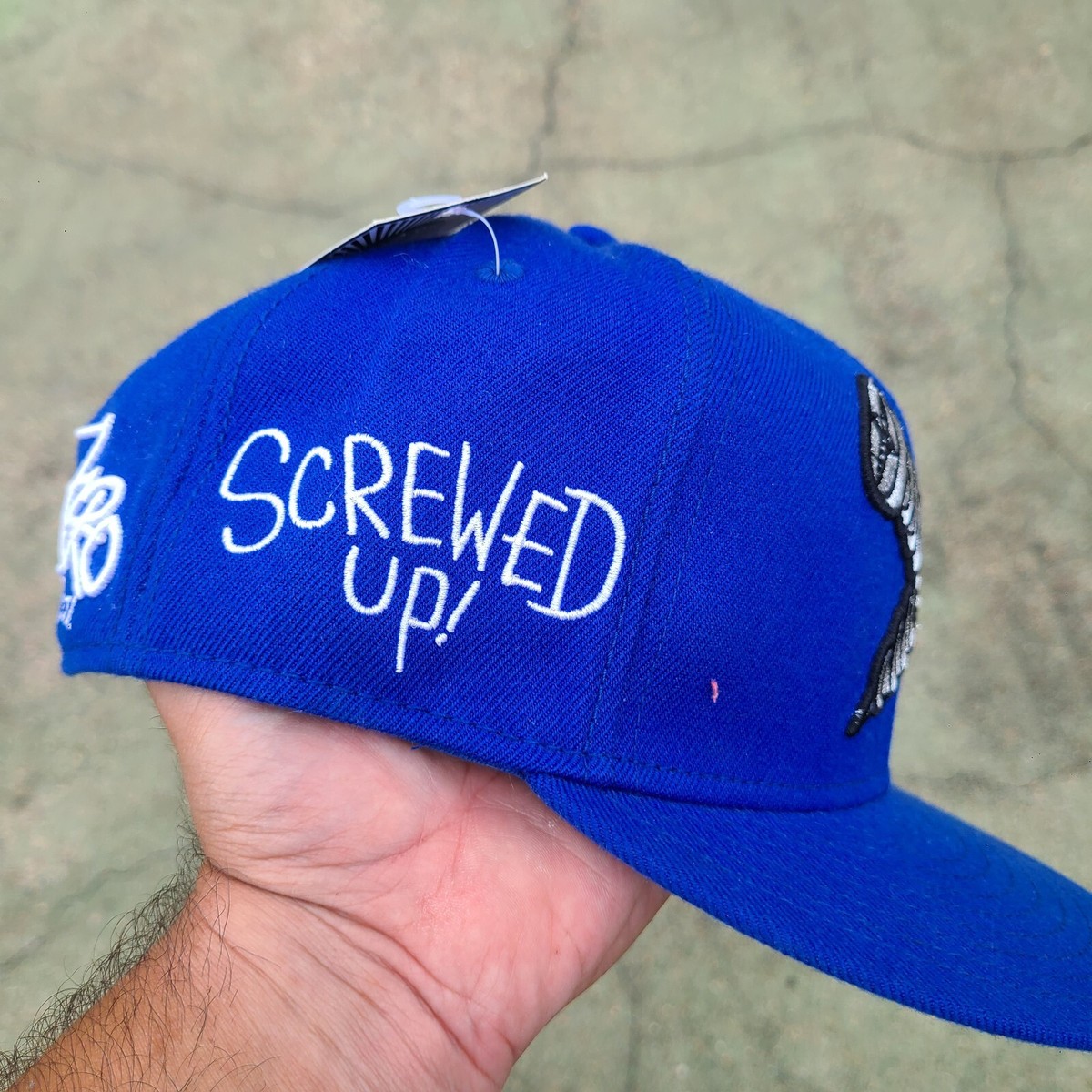 Algierz Zro SUC Screwed Up Click Hat 7 3/8 New With Tags | eBay