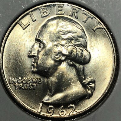 1962-D Washington Silver Quarter - GEM BU #11044 | eBay