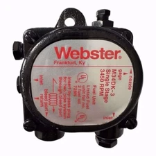 WEBSTER M34DK3 OIL PUMP SINGLE STAGE 3450RPM FOR #2 FUEL OIL