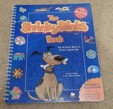 Klutz SHRINKY DINKS The Shrinky Dinks Book Refill Pack Plastic Sheets New 1999