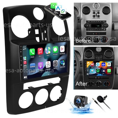 For Chrysler PT Cruiser 2006-2010 Android 13 CarPlay Car Stereo GPS Radio Camera