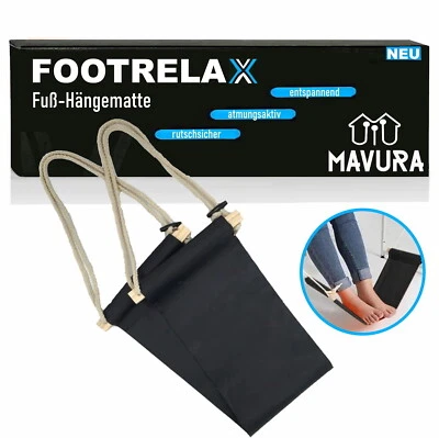 MAVURA FOOTRELAX Amaca Portatile Ufficio Scrivania Poggiapiedi Tavolo Viaggio Ripiano