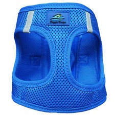 Doggie Design Dog Harness American River Cobalt Blue Ultra Choke-Free Mesh NEW
