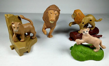 Lot of FOUR 2019 MCDONALD'S THE LION KING HAPPY MEAL TOYS.