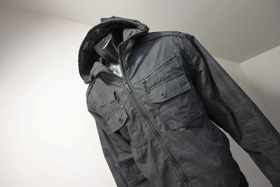 Brave Soul Puffer Winter Ski Jacket Outer Insulated Full Zip Mens Size 2XL XXL - Image 2 of 4