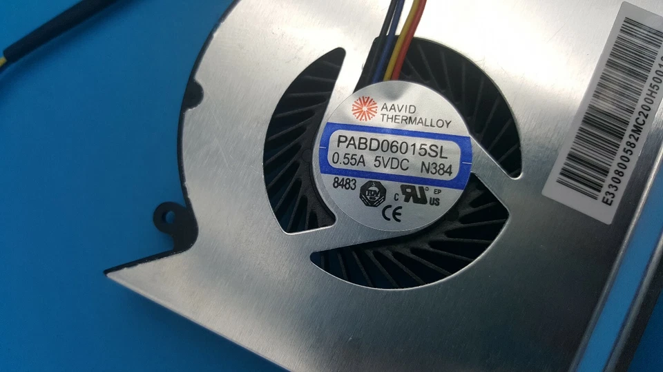 Lüfter CPU Fan MSI GE63 L+R 4 PIN PABD06015SL - Bild 2 von 4