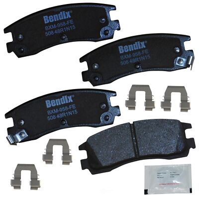 Disc Brake Pad Set-Priority One Semi-Metallic BPR Bendix CFM508