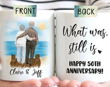 Wedding Anniversary Mug 40th Wedding Anniversary Gift For Parents Wedding