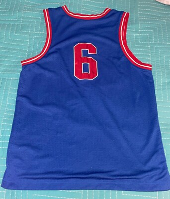 Supreme Nike East NBA Basketball Jersey Size Large Vintage Blue