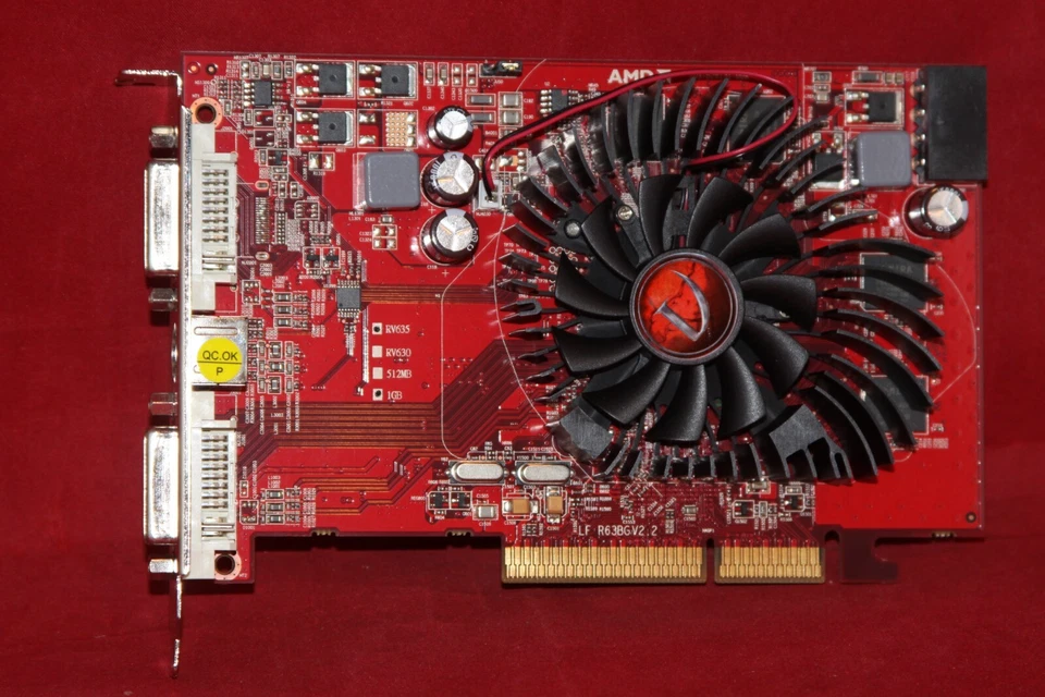 Visiontek ATI Radeon HD 3650, 1GB, AGP Graphics Card (36501GBAGP, VT-400511T) - Image 2 of 4