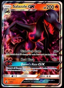Salazzle GX - SM63 - SM Black Star Promo