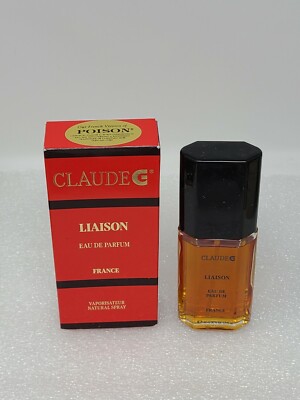Vintage Claude G Liaison Perfume Eau De Parfum 1.7 oz France