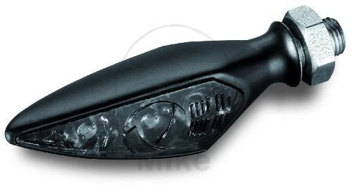 Mini clignotant Kellermann Rhombus S Dark FR/RL LED noir connecteur M5 - Photo 1/1