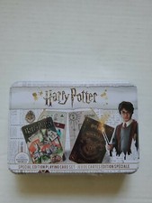 Playing Cards Harry Potter Special Edition in keepsake tin 2 decks , NIB