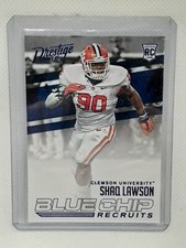 Shaq Lawson 2016 Prestige Football - Blue Chip Recruits - Clemson Tigers