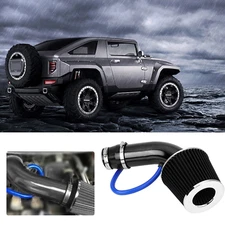 Car Cold Air Intake Filter Alumimum Induction Pipe Power Flow Hose System Kit