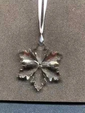 SWAROVSKI 2014 CHRISTMAS ORNAMENT -LARGE--MINT--NO BOX -NO DATE TAG