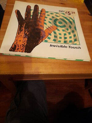 We Have Here A 12'' Viynl LP Album That Is Called Invisible Touch, gesungen von Genesis