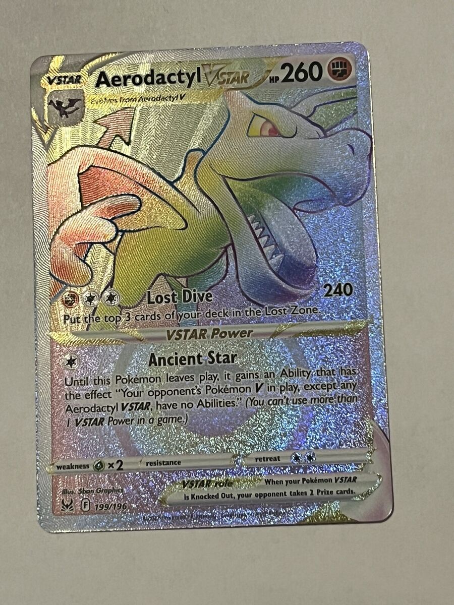 199-196 Aerodactyl V Astro Rara Segreta (IT) - MINT