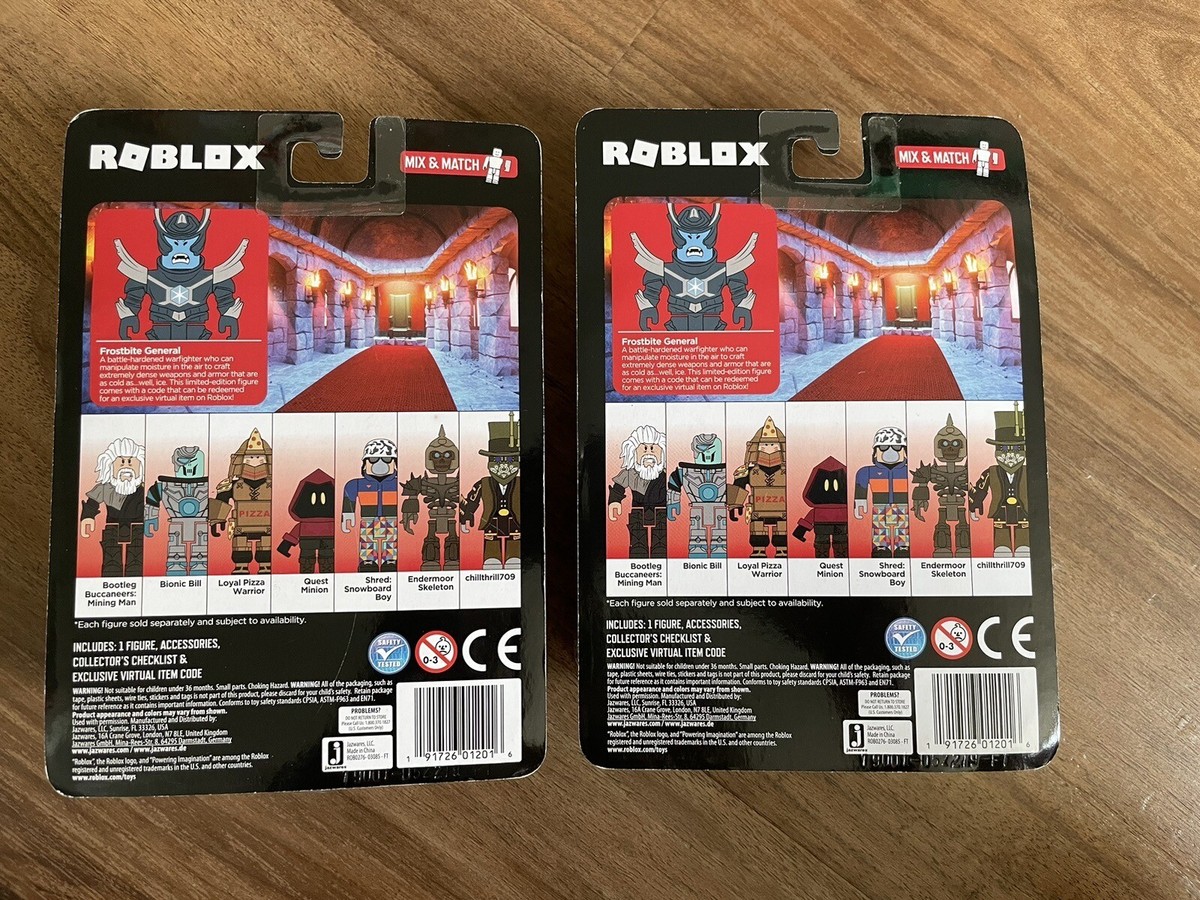 ROBLOX Frostbite General SDCC Comic Con 2019 NEW WITH CODE- Very