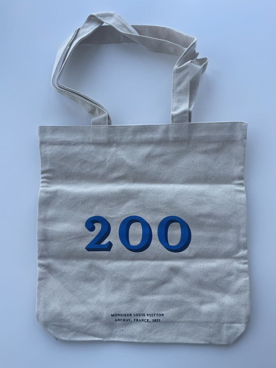 Louis Vuitton 200th anniversary tote bag