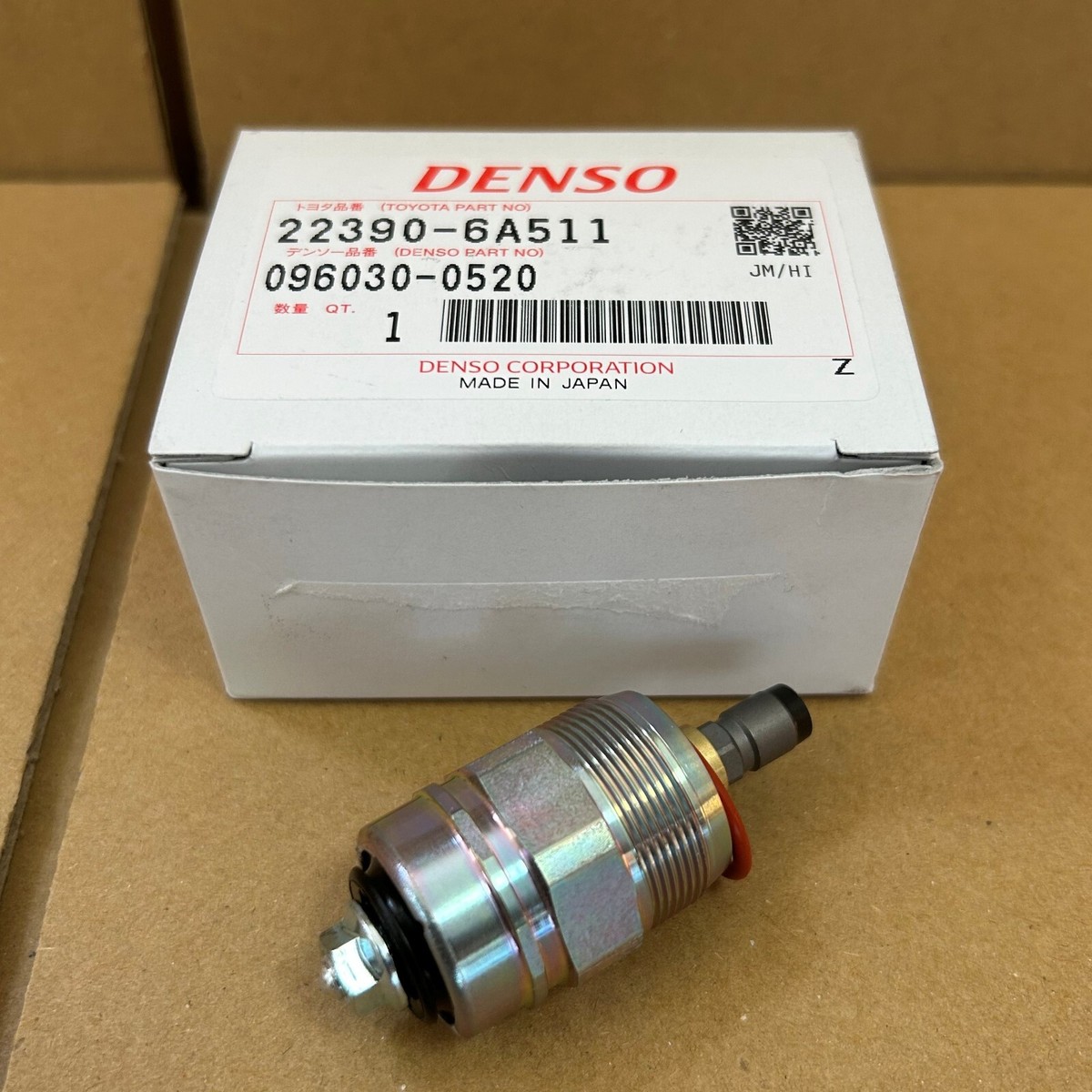 NEW】Toyota Genuine Corolla Hilux Solenoid Assy, Fuel Cut 22390