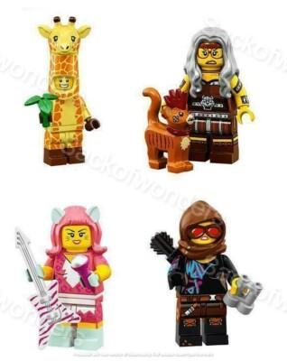CHOOSE YOUR 4 Minifigures ~ LEGO MOVIE 2 SERIES MINIFIGURES