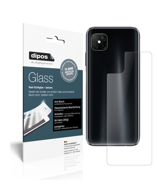 Schutzfolie FüR Oppo A92S RüCkseite Folie Anti-Shock Matt Displayschutz-image