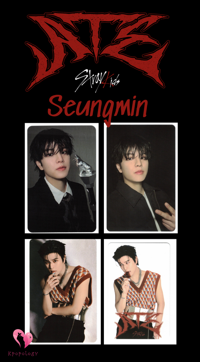 Stray Kids Seugmin 'ATE' NEMO Version A & B, Chk Chk Version