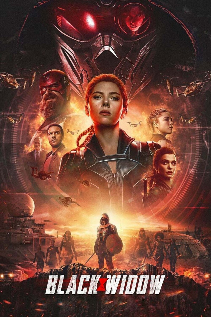 ブラックウィドウ 　映画ポスター ブラック・ウィドウ」本ポスタービジュアル - 「ブラック
