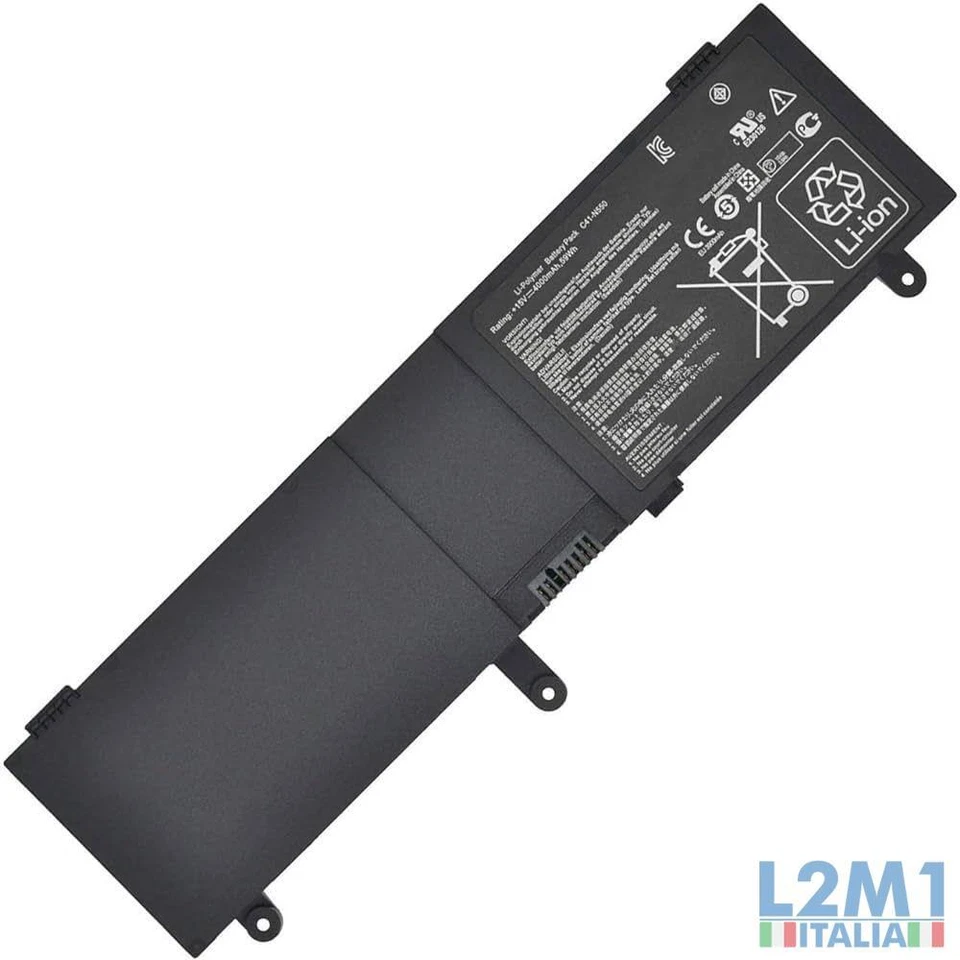 Batteria C41-N550 per Asus N550 N550J N550JA N550JK N550JV N550JX
