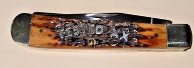 CASE XX 6254 7 DOT TRAPPER POCKETKNIFE TESTED XX INLAID SHIELD -2003 Knife Knive