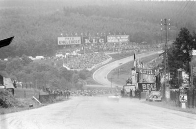 Johnny Claes, Simca Gordini T16S Belgian Gp 1952 Motor Racing Photo 1
