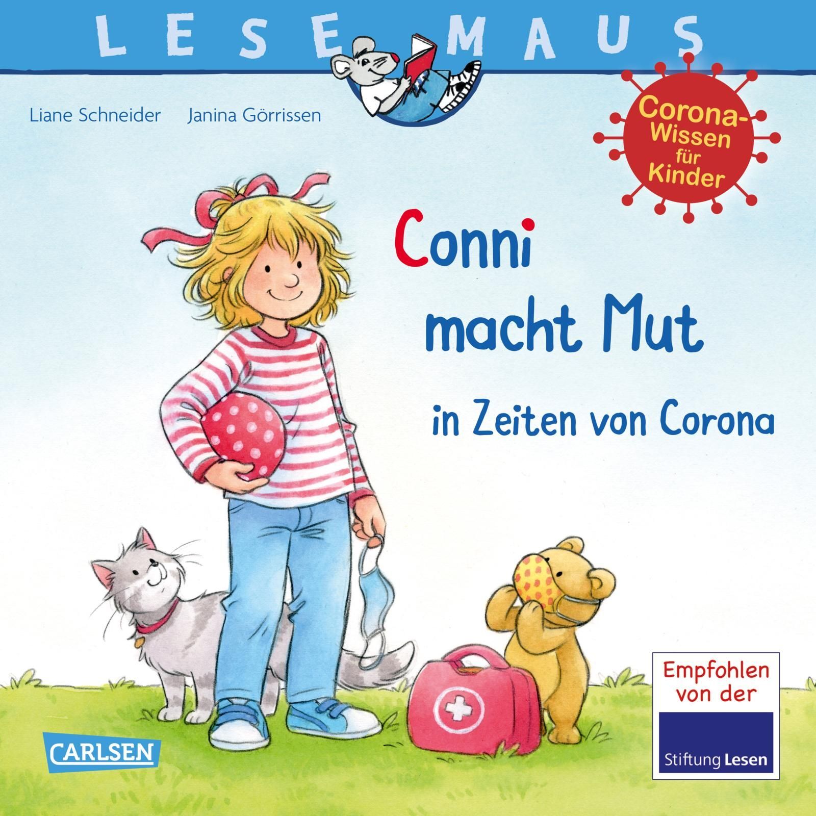 Thumbnail - Liane Schneider; Janina Görrissen / Lesemaus 186: Conni Macht Mut In