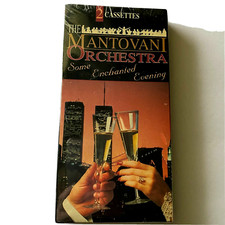 The MANTOVANI Orchestra 2 Cassettes NEW IN BOX Some Enchanted Evening Sealed