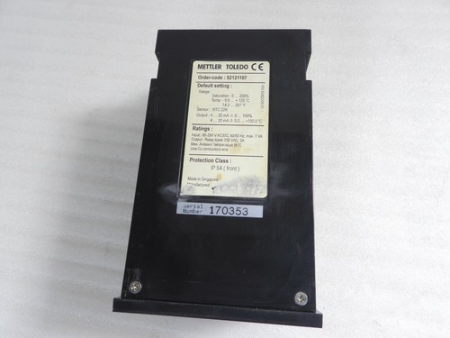 METTLER TOLEDO O2 4050 e Transmitter for Measuring Dissolved Oxygen - Picture 3 of 8