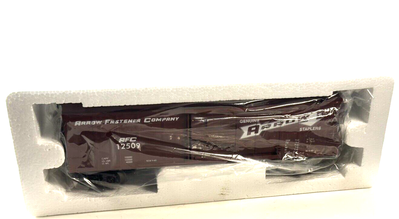 MTH RailKing Arrow Stapler Boxcar 12509 in Original Box 30-7422-image