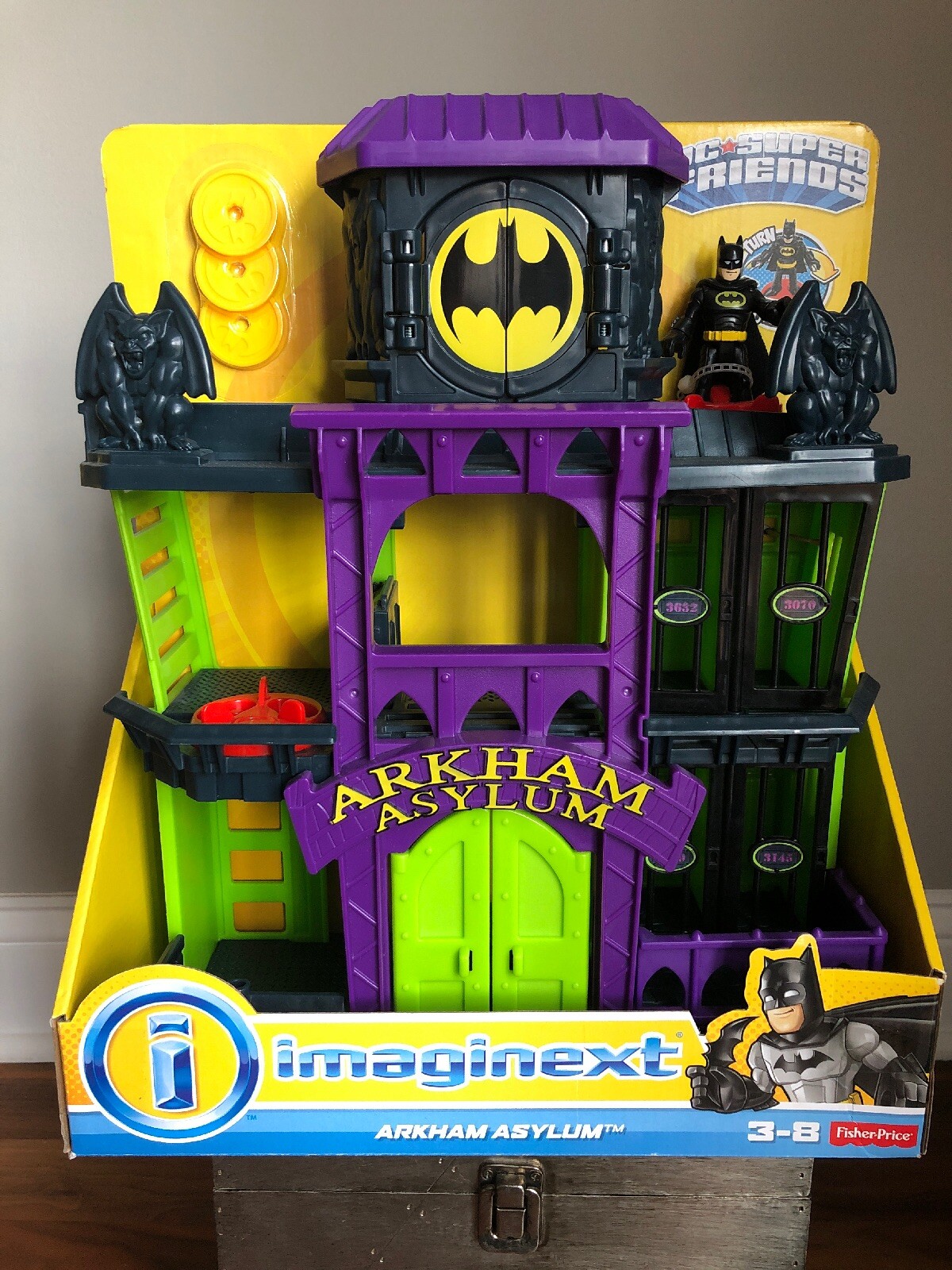 imaginext dc super friends arkham asylum