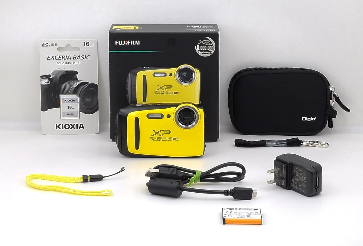 Near Nint】Fujifilm FinePix XP130 Yellow From Japan 74101036459 | eBay