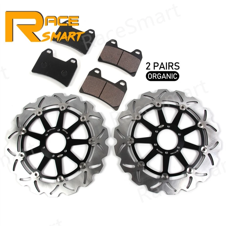 Pastillas de rotores de disco de freno delanteras para Ducati 748S 2000-2002 Monster S4R 996 2003-2006 Foto 4 de 4