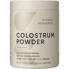Colostrum Powder (75 Servings) - Immune Support, Gut Health, Natural Wellness