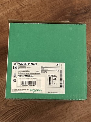 Square D ATV320U11N4C SCHNEIDER Altivar AC Speed Drive New In Box
