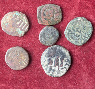 Islamic AE Bronze Coin Mixed Group Lot x6 Sultanate of Rum Ayyubid? etc
