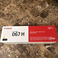 Canon Genuine High Capacity Toner 067 CMYK for MF650 LBP630 Printers
